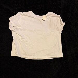 Hollister White Crop Top